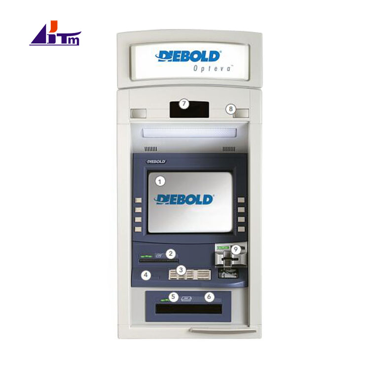 Diebold Opteva 562 Through The Wall,Walk-Up Cash Dispenser ATM Machine
