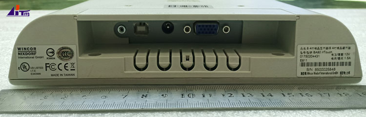 Wincor Nixdorf BA80 8.4" TFT Display R Touch Operator Panel 1750204431 01750204431