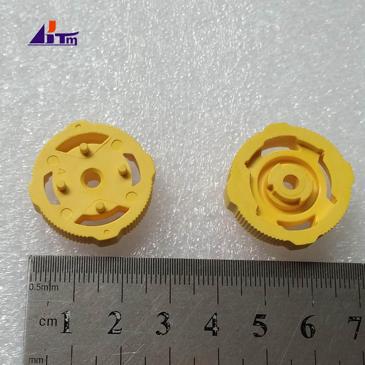 NCR ATM Spare Parts 4450756222 S2 Cassette Spacer Roller Yellow 445-0756222-18