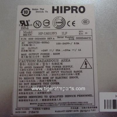 009-0024929 0090024929 NCR 6625 6674 Power Supply 600W 24V ATM Parts