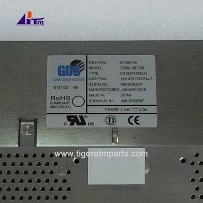 445-0731782 NCR 6625 6626 LCD 15 Inch Std. Bright Display ATM Machine Parts