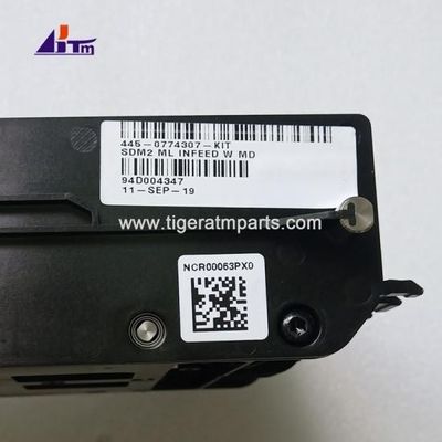 ATM Machine Parts NCR SDM2 MIN LONG INFEED WITH METAL DE 445-0774307