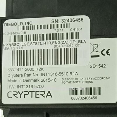 49249440721B Diebold EPP7 Keyboard ATM Machine Parts