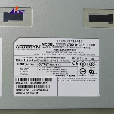 ATM Machine Parts Diebold 5500 Switching Power Supply 400W 49247846000A