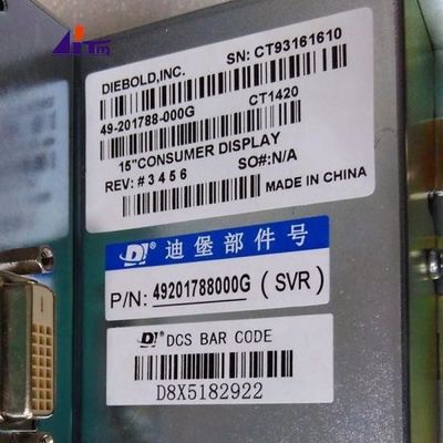 ATM Machine Parts Diebold Opteva 15'' Consumer Display LCD 49201788000G