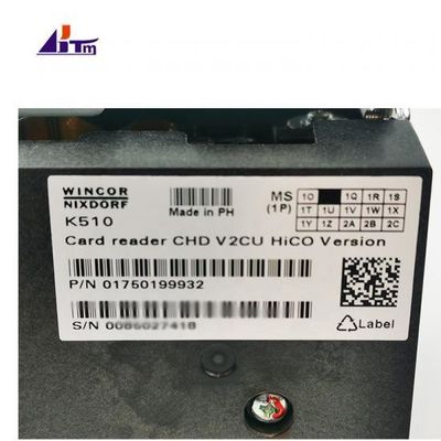 ATM Parts Wincor Nixdorf Card Reader CHD V2CU HiCO Version 1750199932