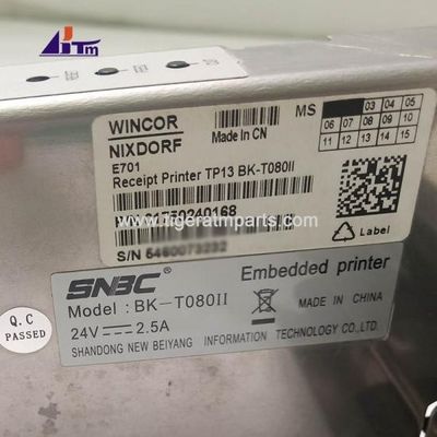 1750240168 1750189334 Wincor Receipt Printer TP13 BK-T080II ATM Parts