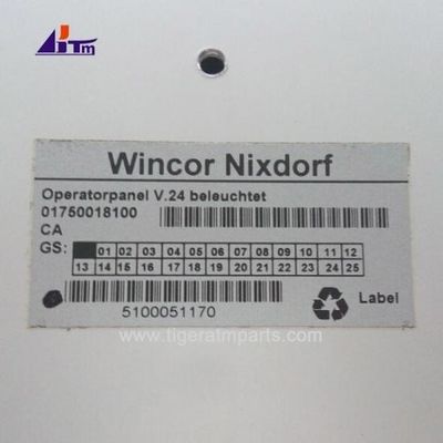 ATM Machine Parts Wincor Nixdorf V.24 USB Operator Panel With Backlight 1750109074 1750018100