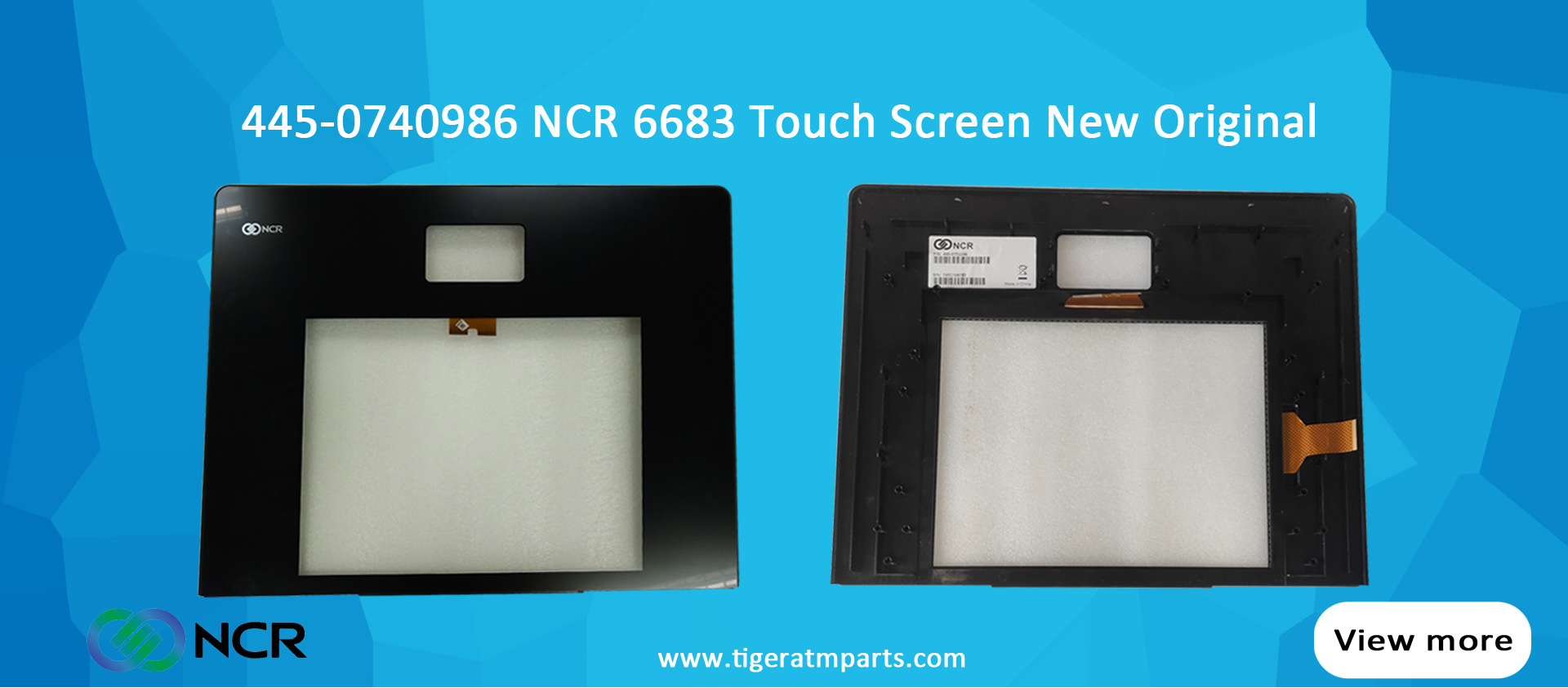445-0740986 NCR 6683 Touch Screen New Original